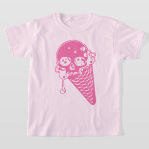Roze vormig ijsje, T-shirt