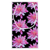 Roze vormig patroon,  bloempatroon klein cadeauzakje (Achterkant)