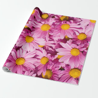 Roze vormig patroon cadeaupapier