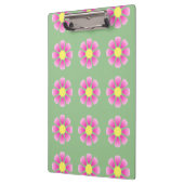 Roze vormig patroon klembord (Links)