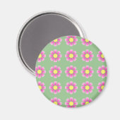 Roze vormig patroon magneet (Voorkant / Achterkant)