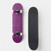 Roze Vortex Persoonlijk Skateboard (Voorkant)