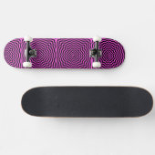 Roze Vortex Persoonlijk Skateboard (Horizontaal)