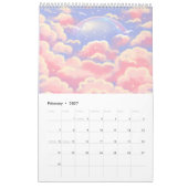 roze vossenkalenders kalender (Feb 2027)