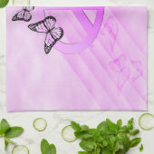 Roze vrede theedoek (Gevouwen)