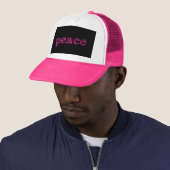 roze vrede trucker pet (In situ)
