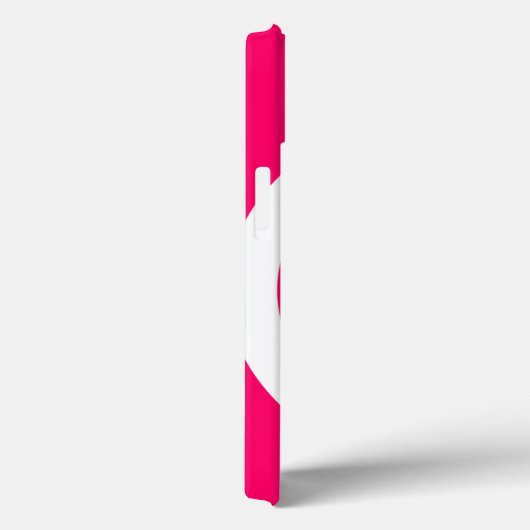 Roze Vredesbord Case-Mate iPhone Case (Achterkant / Rechts)