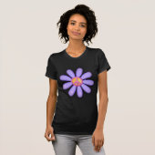  roze vredesbord t-shirt (Voorkant volledig)