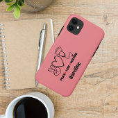 Roze vredesliefde Verpleegkundigheid Waardering Case-Mate iPhone Case