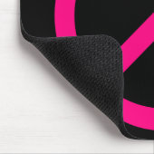 Roze Vredesteken Muismat (Hoek)