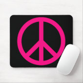 Roze Vredesteken Muismat (Met muis)