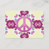 Roze vredestroepen en Visitekaartjes van het hart (Achterkant)