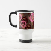 Roze vredestroepen reisbeker (Links)