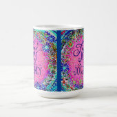  Roze Vreugde in de Reis Quote Inspirivity Koffiemok (Center)