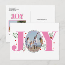 Roze Vreugde met bessen Kerstvakantie foto