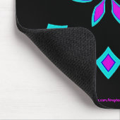 Roze Vreugde Mousepad Muismat (Hoek)