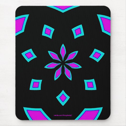 Roze Vreugde Mousepad Muismat (Voorkant)