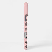 roze vriendin danser iPhone hoesje (Rechterkant)
