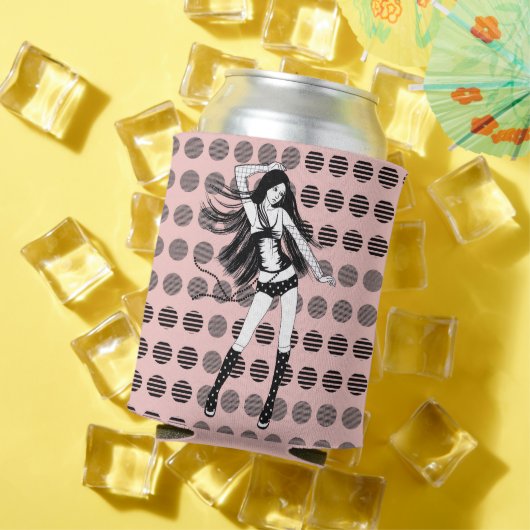 roze vriendin danseres blikjeskoeler (Insitu Zomer)