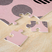 roze vriendin danseres  legpuzzel (Zijkant)
