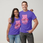 roze vrijdag 2 grap stad meisje t-shirt (Unisex)