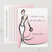 Roze Vrijgezellenfeest Advice Kaarten (Voorkant / Achterkant)