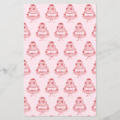 Roze Vrijgezellenfeest Bingo Spel - Leuke Feestact (Achterkant)