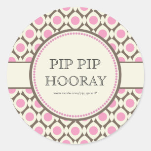 Roze Vrijgezellenfeest Dessert Table Label Label r