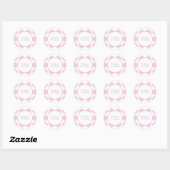 Roze Vrijgezellenfeest Favor Labels (Vel)