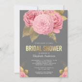 Roze Vrijgezellenfeest Kaart (Voorkant)