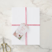 Roze Vrijgezellenfeest, liefhebbers van Blush Pink Cadeaulabel (Met Touw)