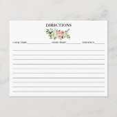 Roze Vrijgezellenfeest  Ontvang Kaart (Achterkant)