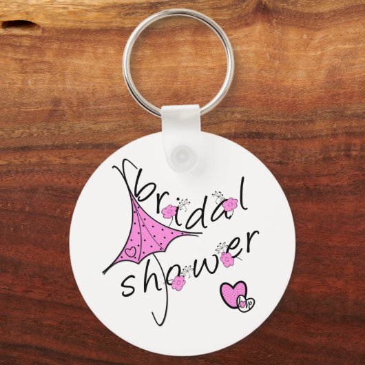 Roze Vrijgezellenfeest Sleutelhanger (Voorkant)