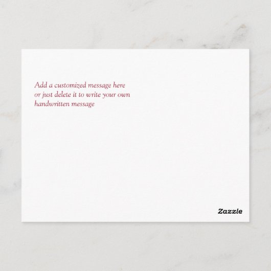 Roze Vrijgezellenfeest Tea Party Bedankt Briefkaart (Achterkant)