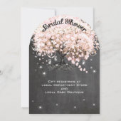 Roze Vrijgezellenfeest van de Bladeren van het Har Kaart (Achterkant)