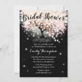 Roze Vrijgezellenfeest van de Heart Leaf Kaart (Voorkant)