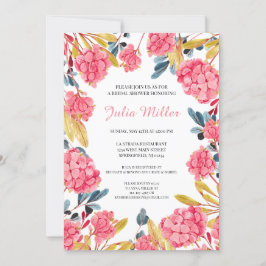 Roze Vrijgezellenfeest van Floral Kaart