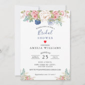 Roze Vrijgezellenfeest van inktvis Kaart (Voorkant)