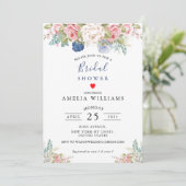 Roze Vrijgezellenfeest van inktvis Kaart (Staand voorkant)