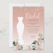 Roze Vrijgezellenfeest voor de sluiting van een pe Kaart (Voorkant)