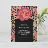 Roze Vrijgezellenfeest voor het drukken van boomto Kaart (Staand voorkant)