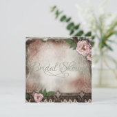  roze Vrijgezellenfeest voor het huwelijk tussen r Kaart (Staand voorkant)