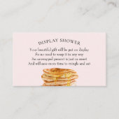 Roze Vrijgezellenfeest voor pantserweergave Visitekaartje (Voorkant)