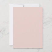  Roze Vrijgezellenfeest Waterverf Kaart (Achterkant)