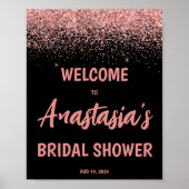 Roze Vrijgezellenfeest welkom Poster (Voorkant)