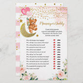 Roze vroege mammie- of pappelspelen (Voorkant / Achterkant)