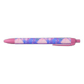  Roze Vrouwe Schrijfpen Blauwe Inkt Pen (Bodem)