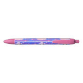  Roze Vrouwe Schrijfpen Blauwe Inkt Pen (Achterkant)