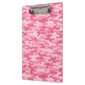 Roze vrouwelijk camo patroon klembord (Links)