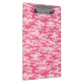 Roze vrouwelijk camo patroon klembord (Rechts)